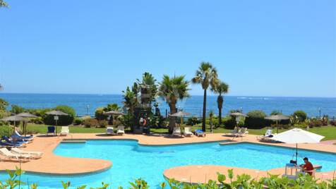 Elegantes Strandapartment in erster Reihe