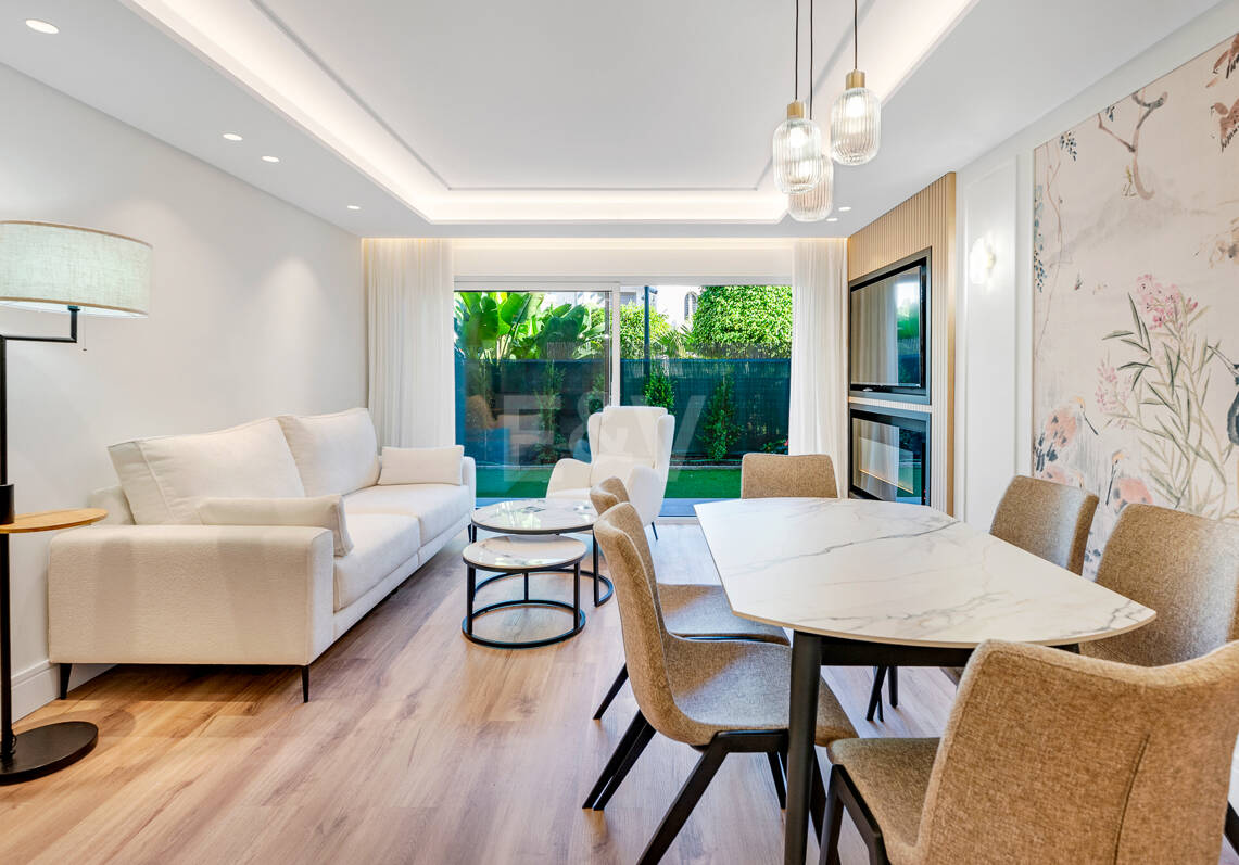 Moderne Erdgeschosswohnung in erstklassiger Küstenlage