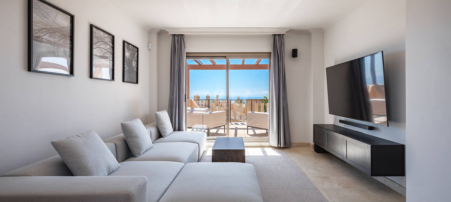 Dreamlike Terraced Penthouse Enhanced by Endless Horizons Views