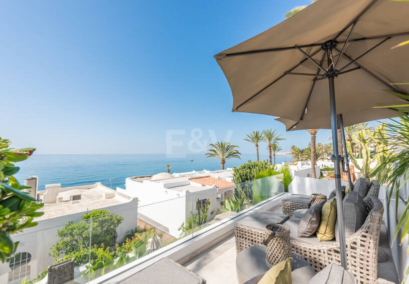 Contemporary Coastal Villa Steps from the Sea