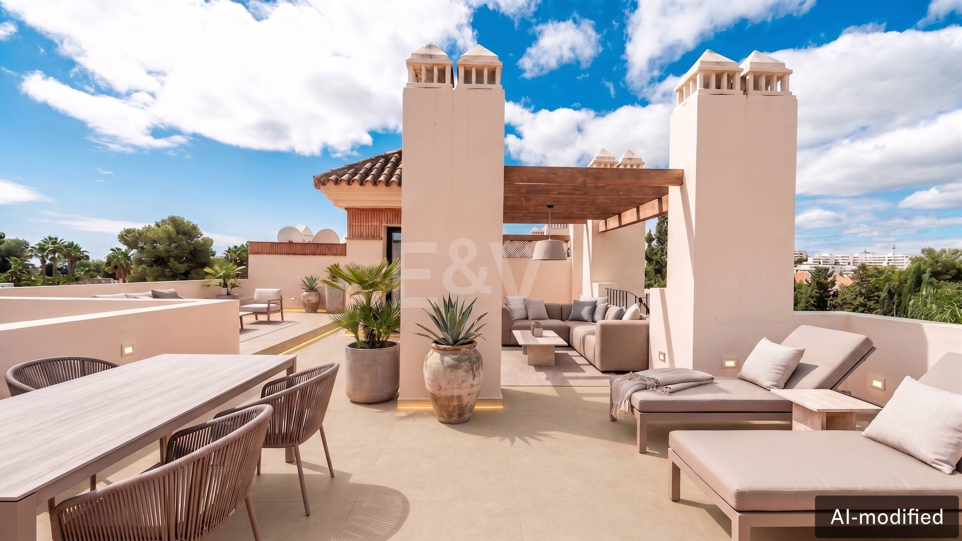 Penthouse with impressive Rooftop Solarium in Nueva Andalucía