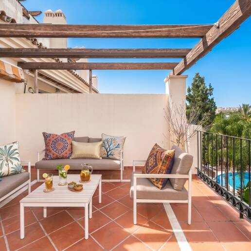 Penthouse with impressive Rooftop Solarium in Nueva Andalucía