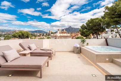 Penthouse with impressive Rooftop Solarium in Nueva Andalucía