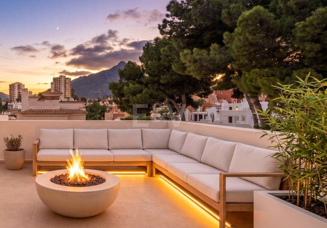 Penthouse with impressive Rooftop Solarium in Nueva Andalucía