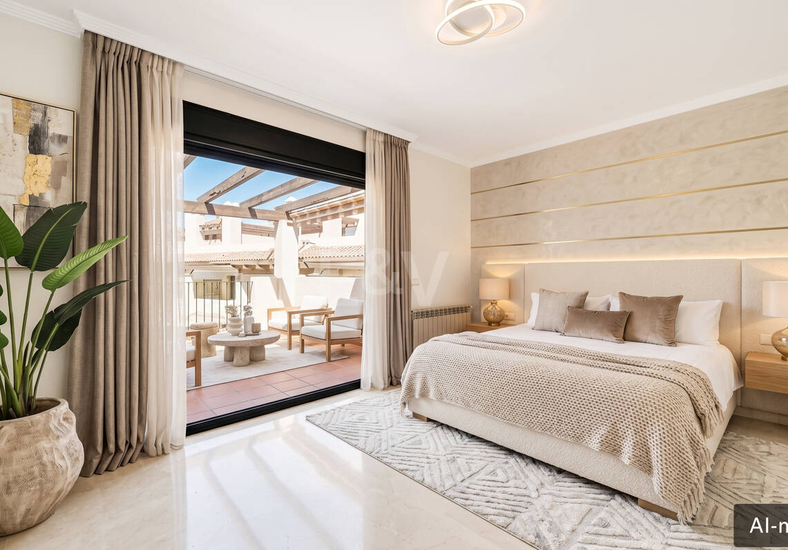 Penthouse with impressive Rooftop Solarium in Nueva Andalucía