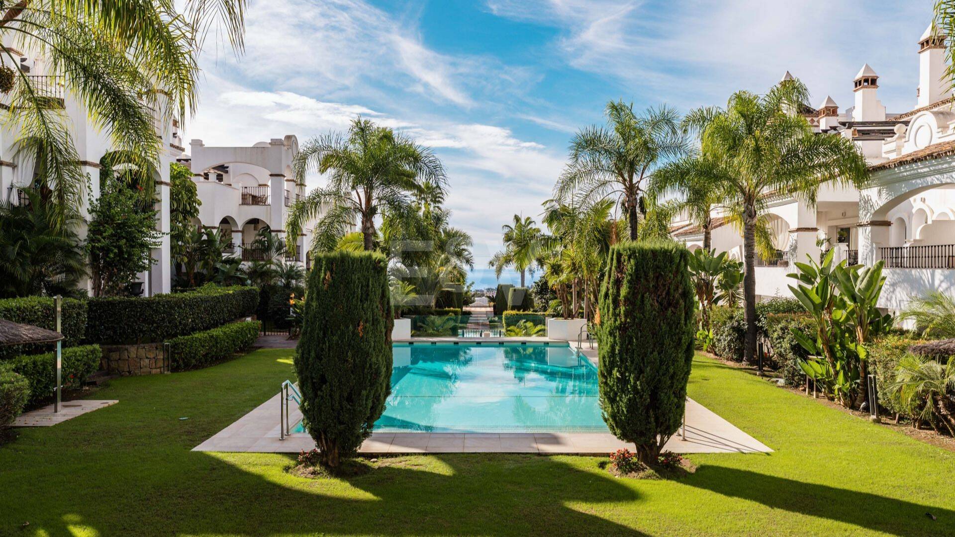 Acogedor apartamento en planta baja en Montebello Hills