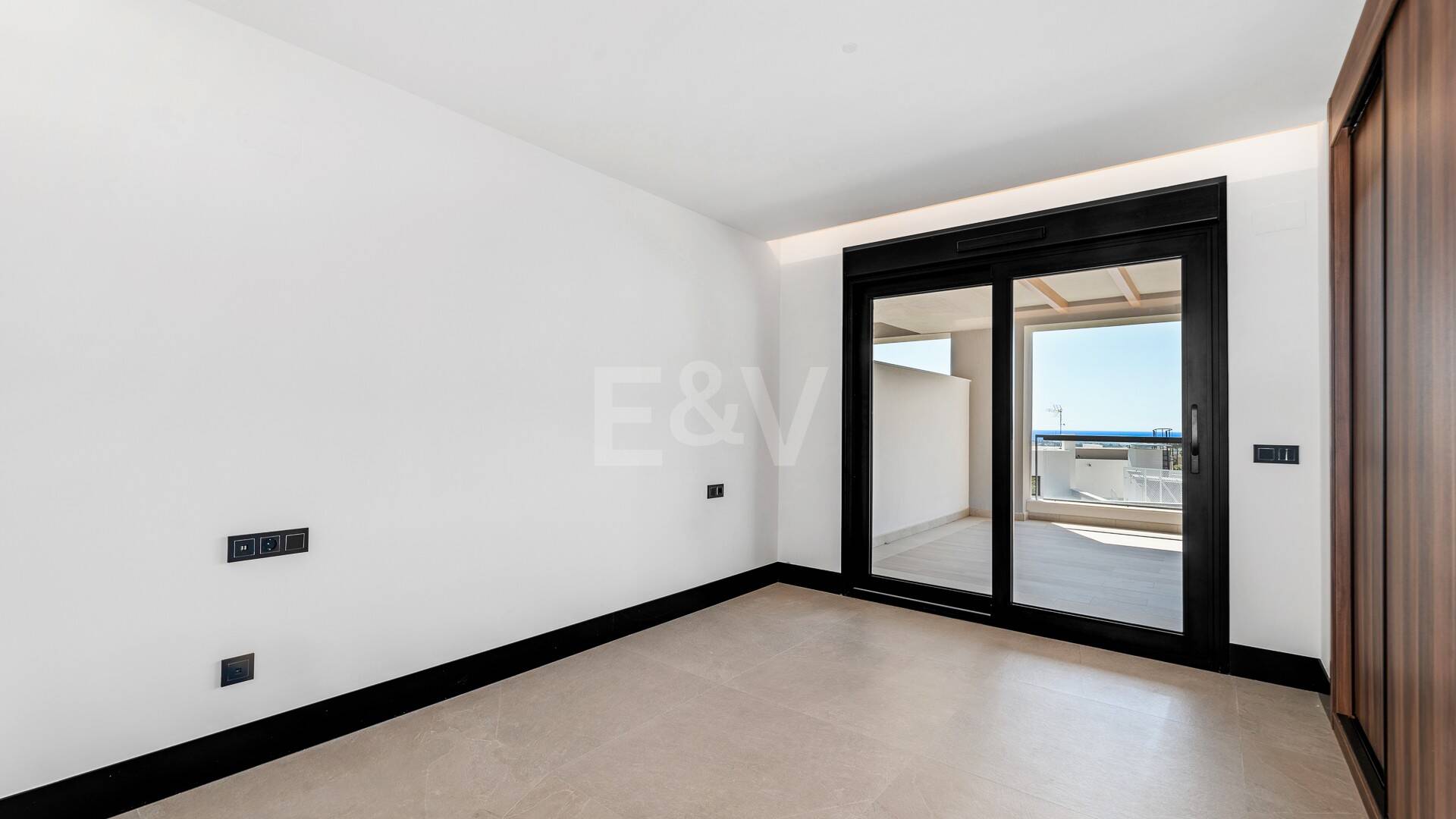 Luxury brand new apartment with open sea views