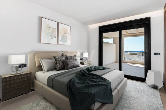 Luxury brand new apartment with open sea views