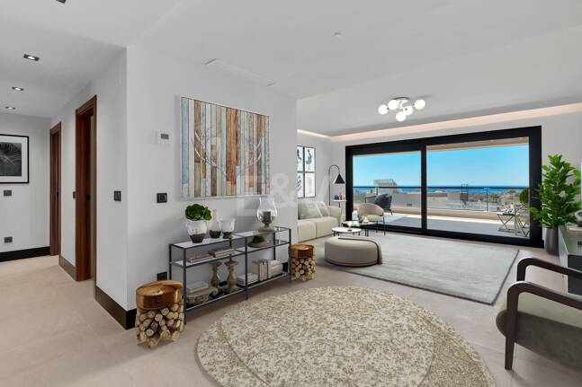 Luxury brand new apartment with open sea views