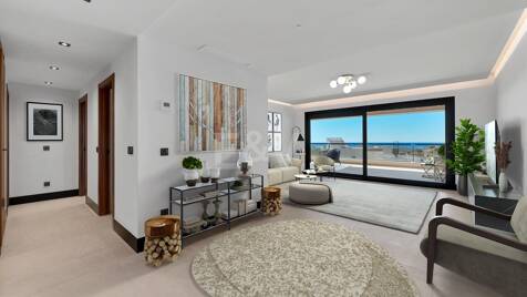 Luxury brand new apartment with open sea views