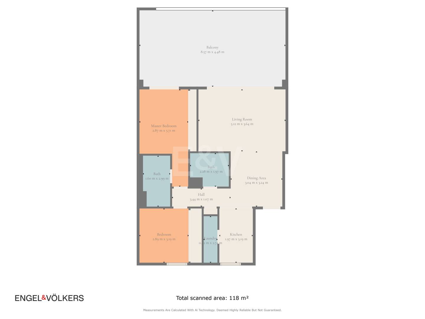 Luxury brand new apartment with open sea views