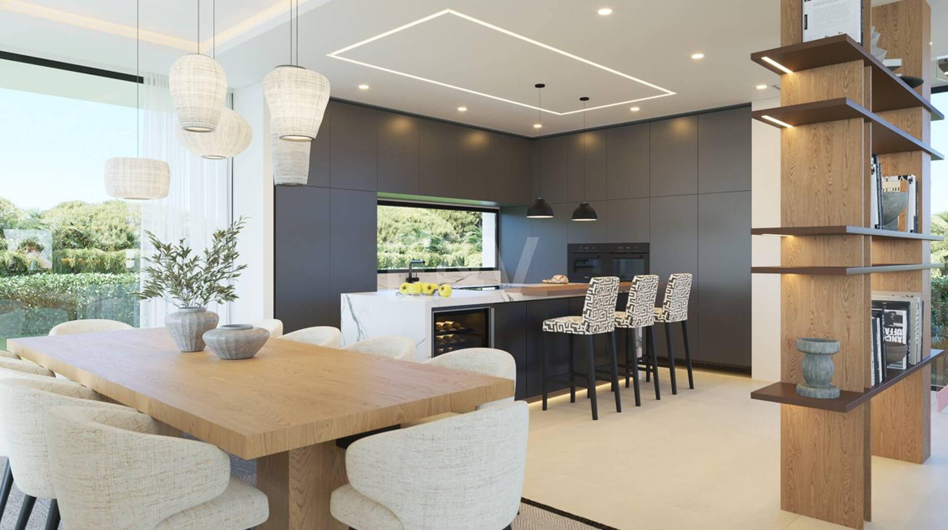 Villa de lujo a estrenar en construcción con vistas impresionantes