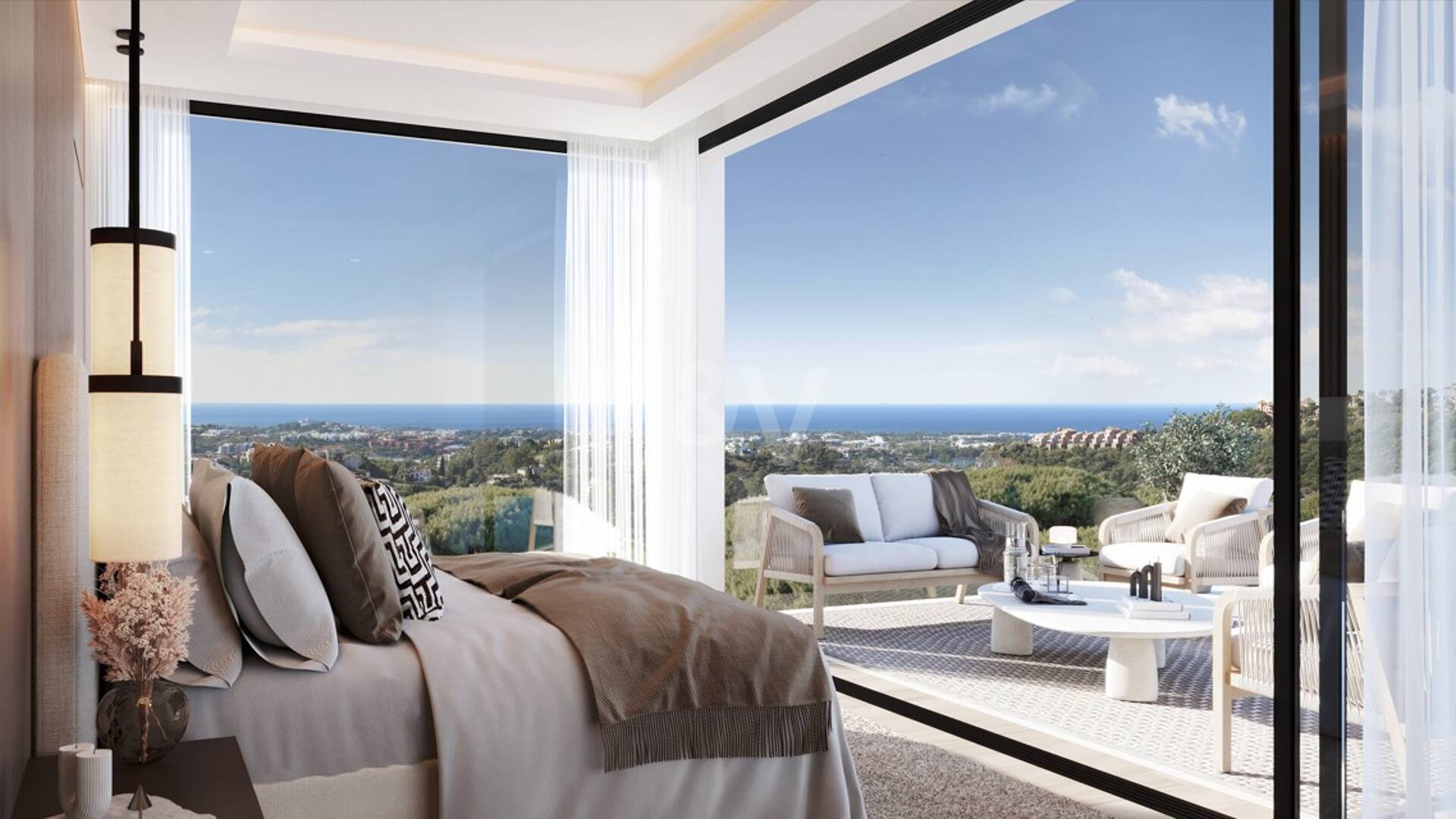 Villa de lujo a estrenar en construcción con vistas impresionantes