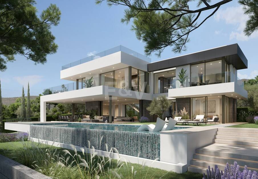 Brand- New Luxury Willa pod budową z oszałamiającymi widokami