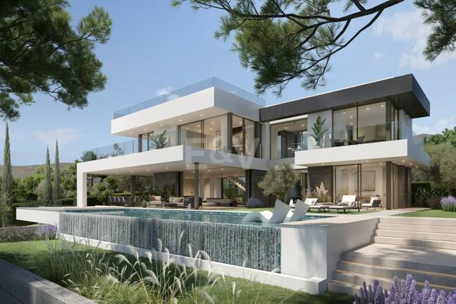 Brand- New Luxury Willa pod budową z oszałamiającymi widokami