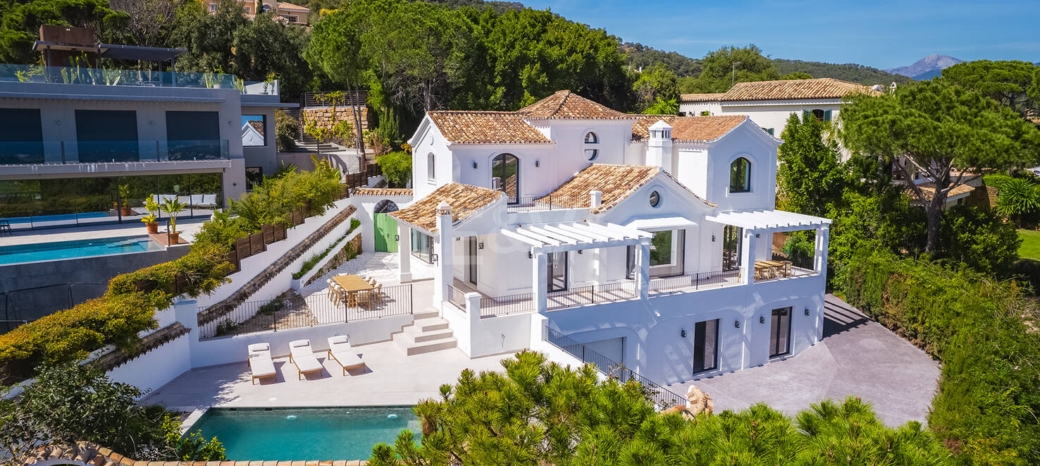 Exquisit renovierte Luxusvilla mit Meerblick