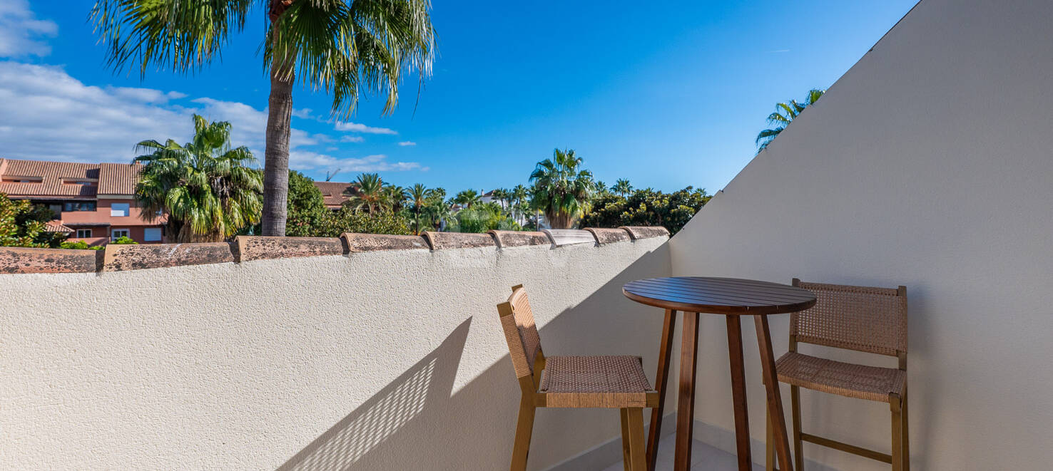 Casa adosada de lujo en Puerto Banús cerca de la playa y el puerto deportivo