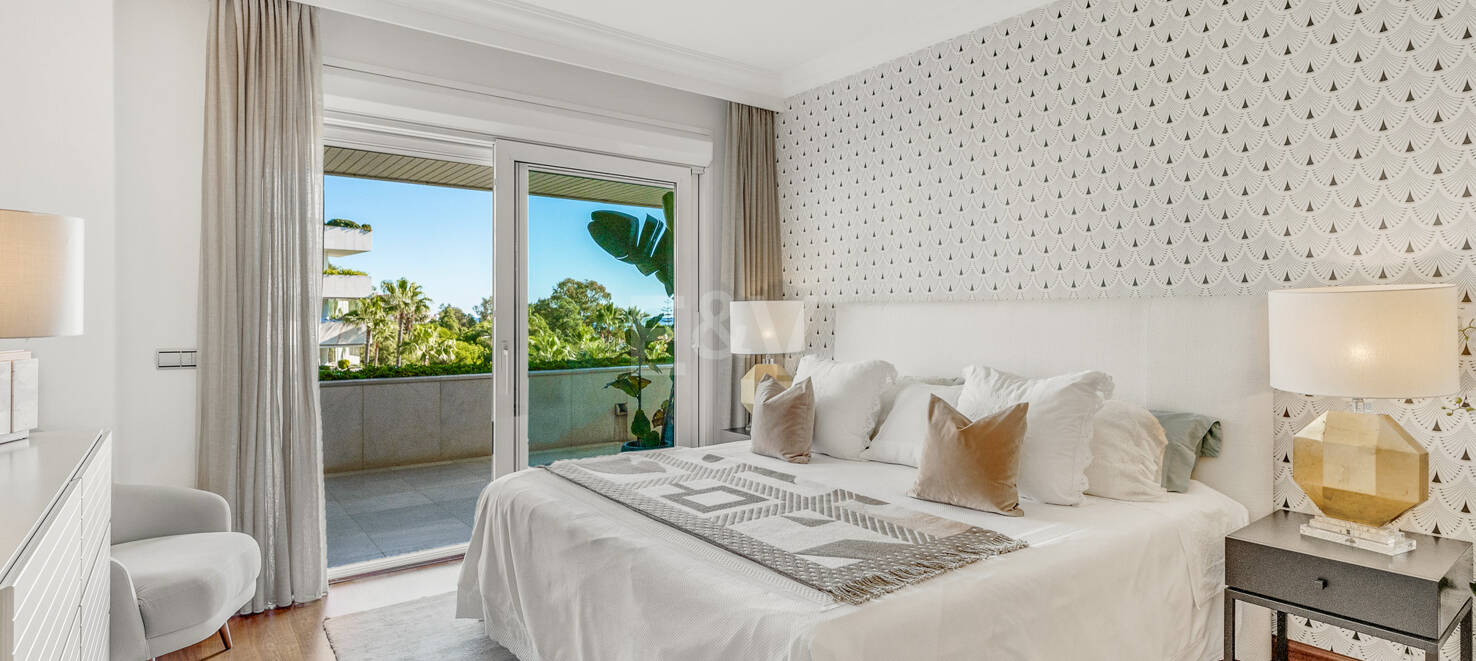 Appartement de luxe avec vue sur la mer dans un complexe exclusif