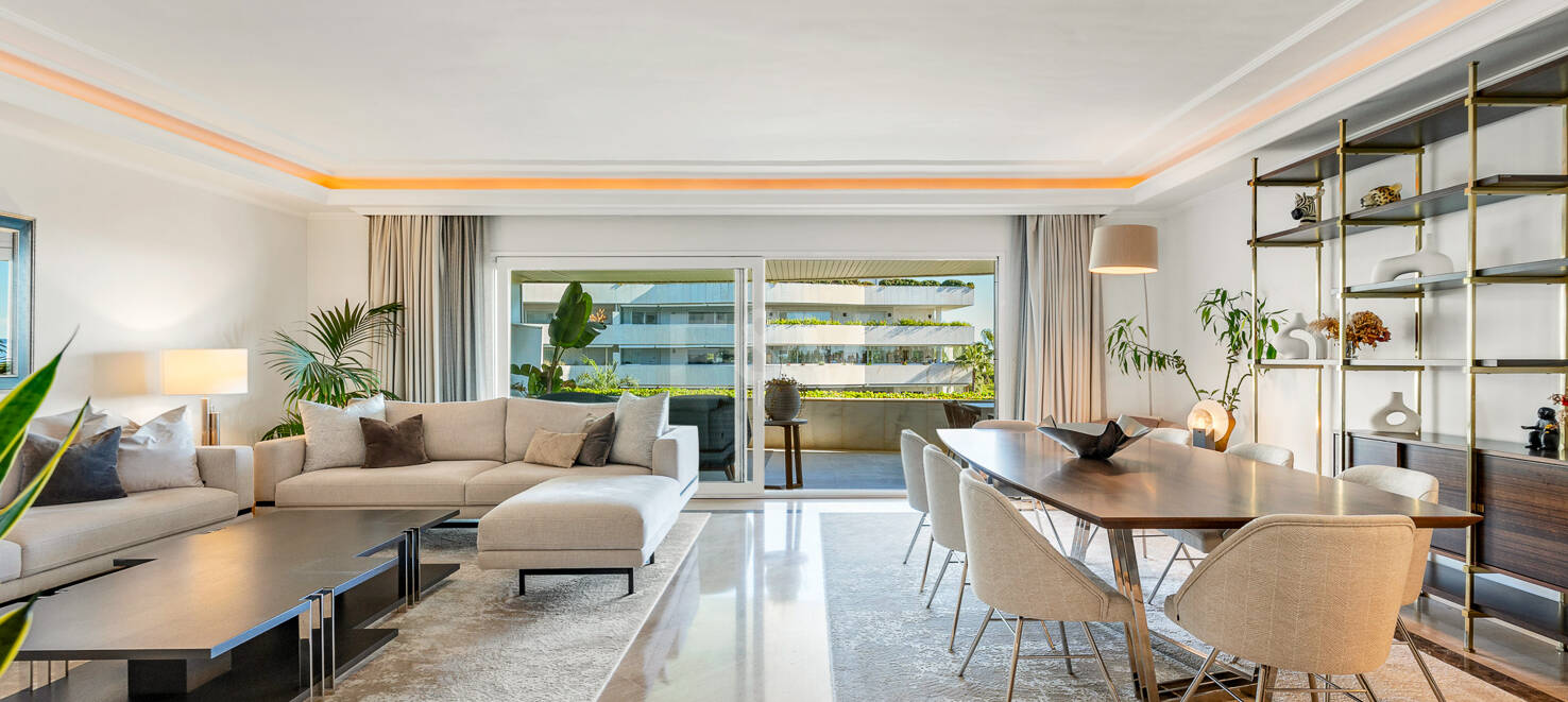 Appartement de luxe avec vue sur la mer dans un complexe exclusif