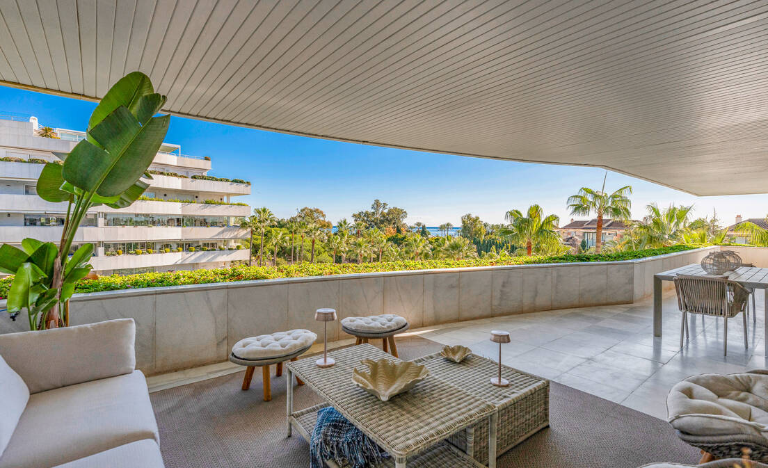 Apartamento de lujo con vista al mar en complejo exclusivo