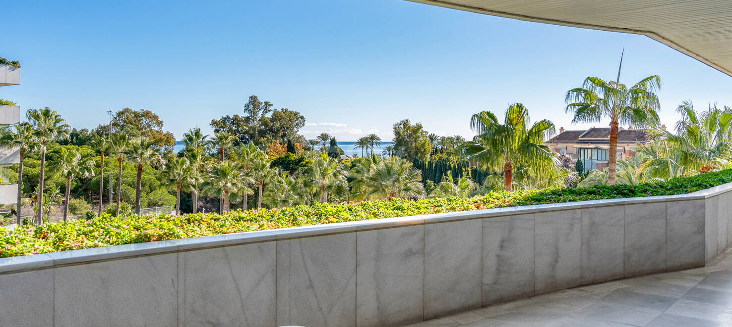 Appartement de luxe avec vue sur la mer dans un complexe exclusif