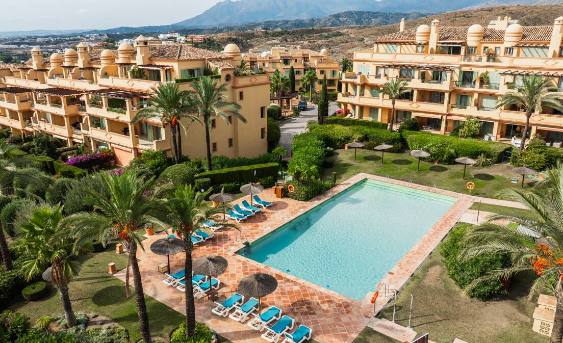 Atemberaubendes Penthouse in Los Flamingos mit Panoramablick auf Meer und Berge