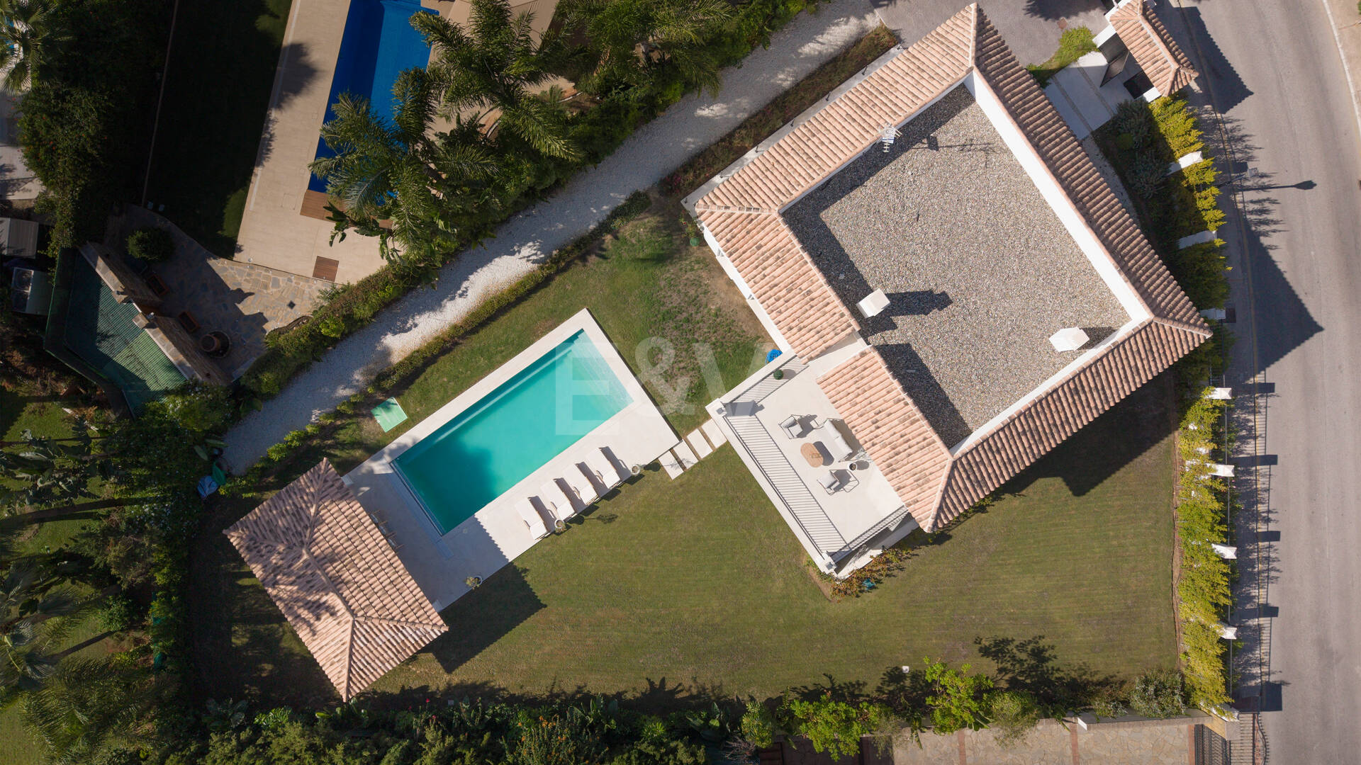 Villa design neuve avec efficacité passive à Los Arqueros