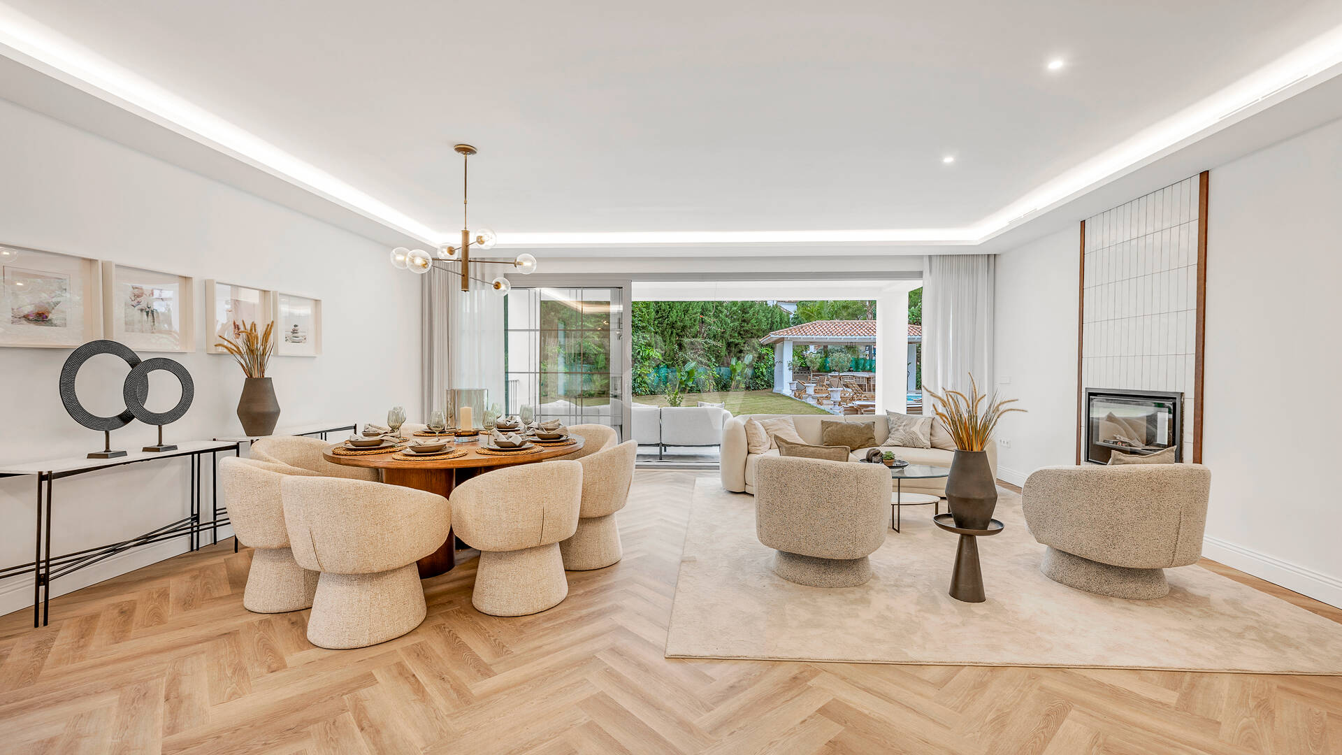 Modern Masterpiece Overlooking the Greens of Los Arqueros