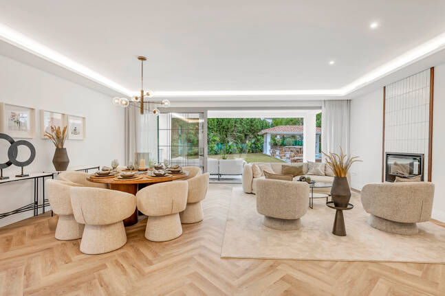 Modern Masterpiece Overlooking the Greens of Los Arqueros