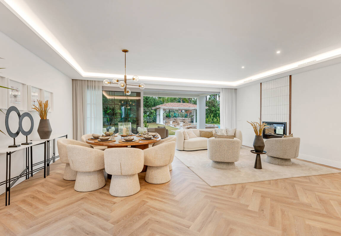 Modern Masterpiece Overlooking the Greens of Los Arqueros