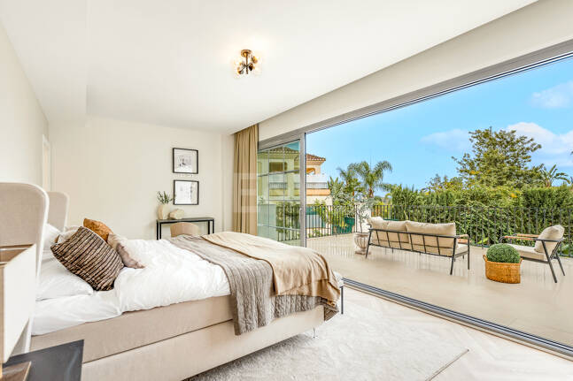 Modern Masterpiece Overlooking the Greens of Los Arqueros