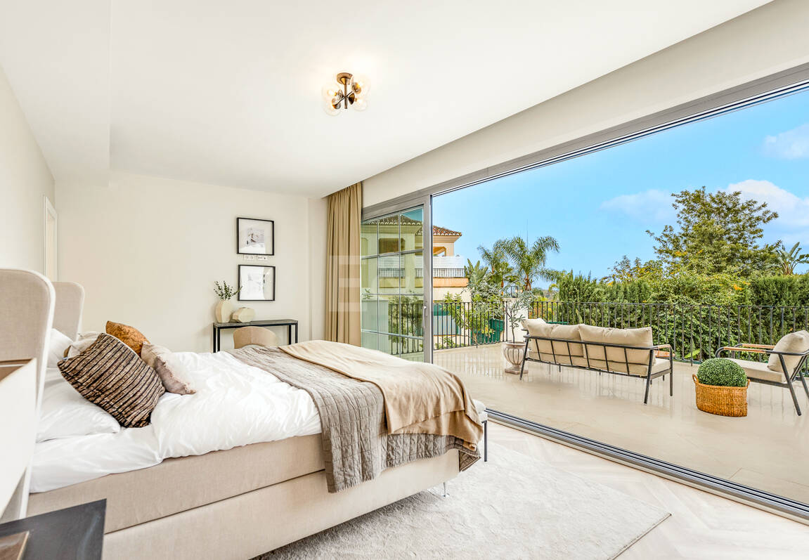 Modern Masterpiece Overlooking the Greens of Los Arqueros