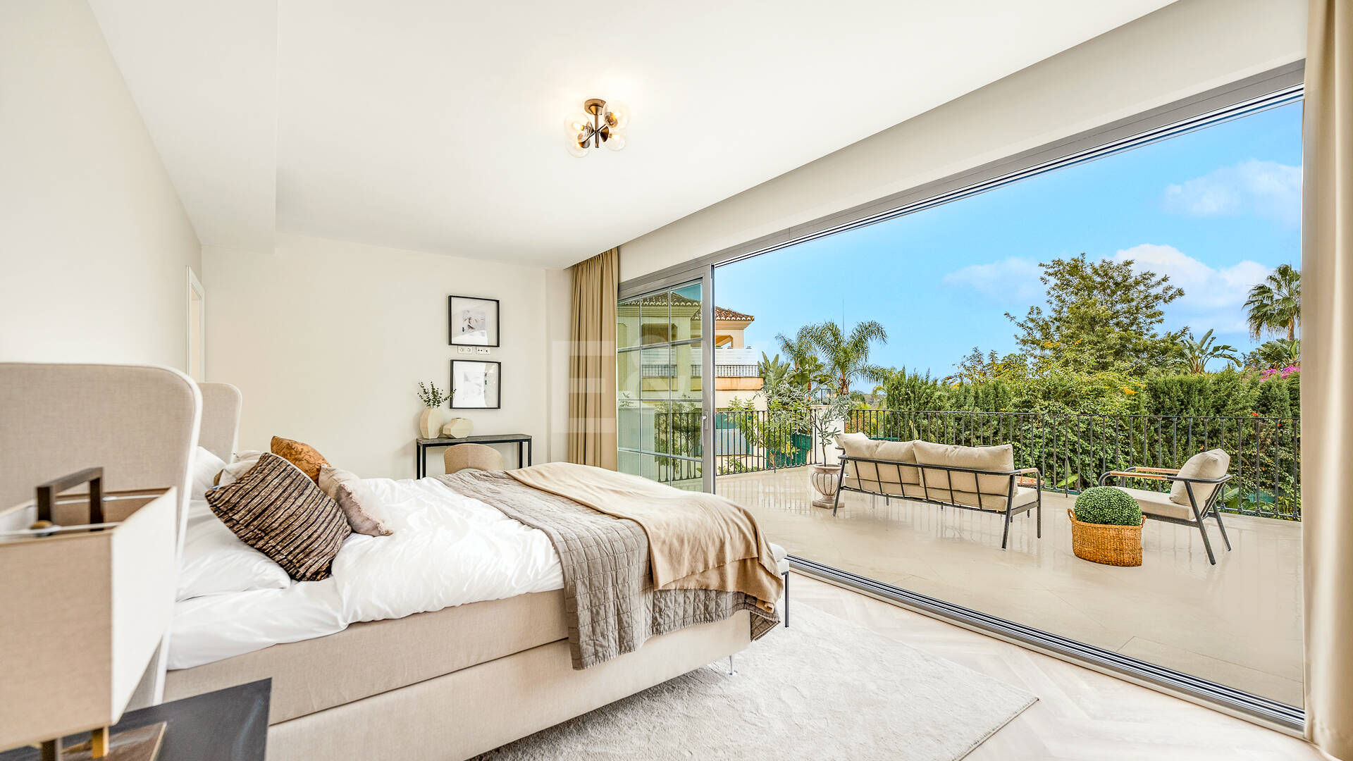 Modern Masterpiece Overlooking the Greens of Los Arqueros