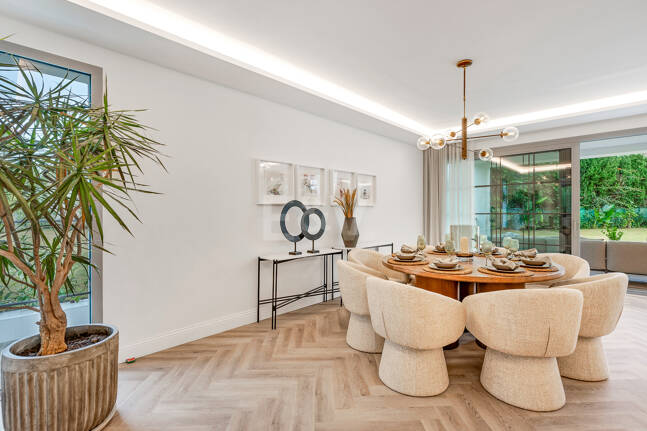 Modern Masterpiece Overlooking the Greens of Los Arqueros