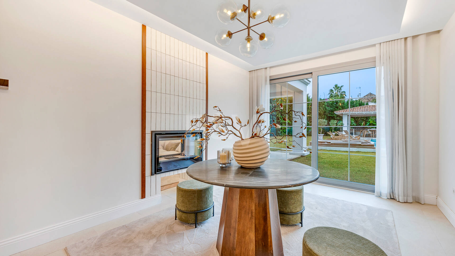 Modern Masterpiece Overlooking the Greens of Los Arqueros