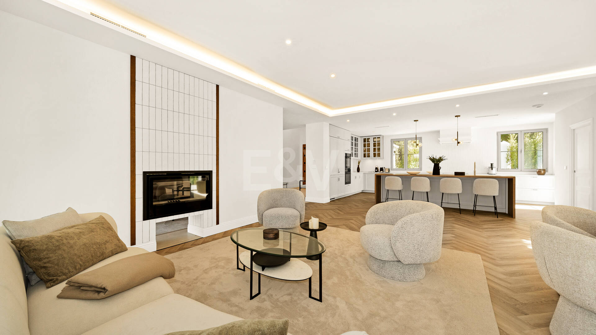 Brandneue Designervilla mit Passivhaus-Effizienz in Los Arqueros