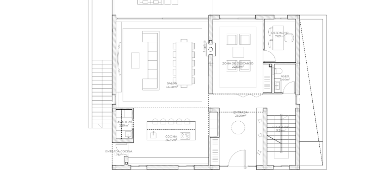 Moderne Meisterwerk mit Blick auf die Greens von Los Arqueros