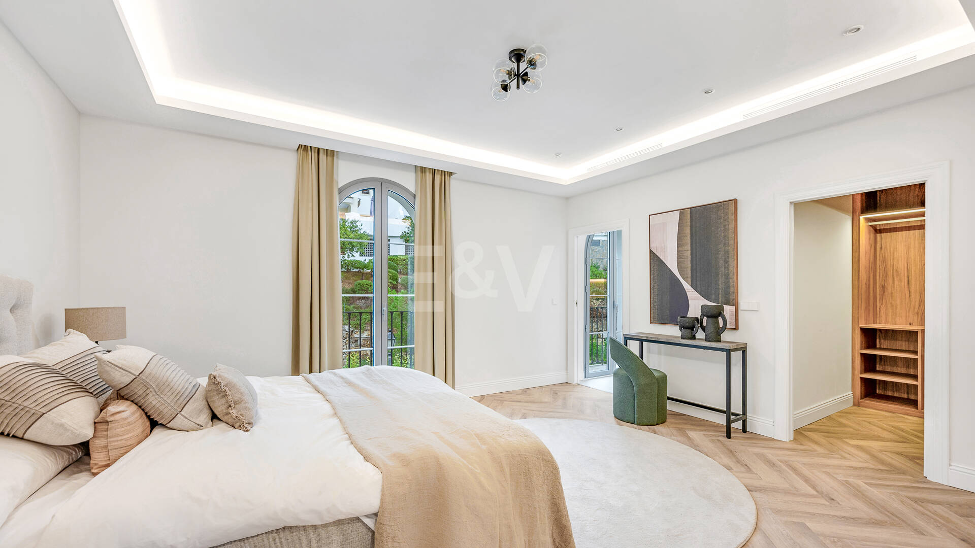 Modern Masterpiece Overlooking the Greens of Los Arqueros