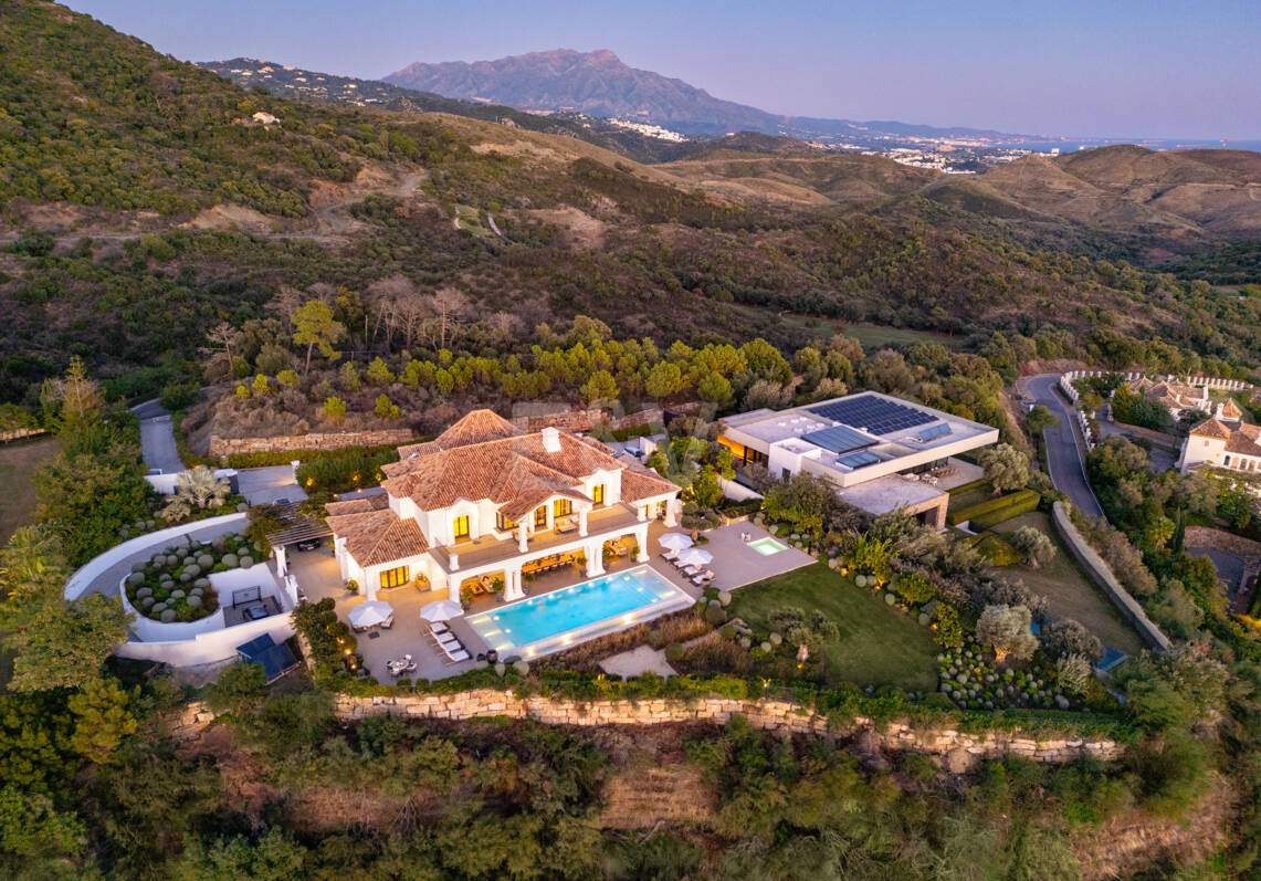 Prestigiosa villa de golf en Marbella Club con vistas impresionantes al Mediterráneo