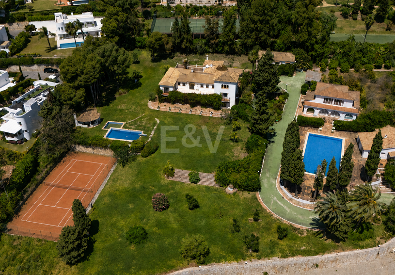 Prestigious Development Plot with Panoramic Sea Views on Marbella’s Golden Mile