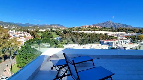 Takvåning att hyra i Marbella Golden Mile