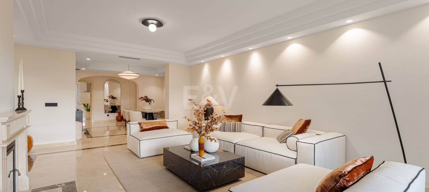 Elegante apartamento con jardín en una exclusiva comunidad cerrada