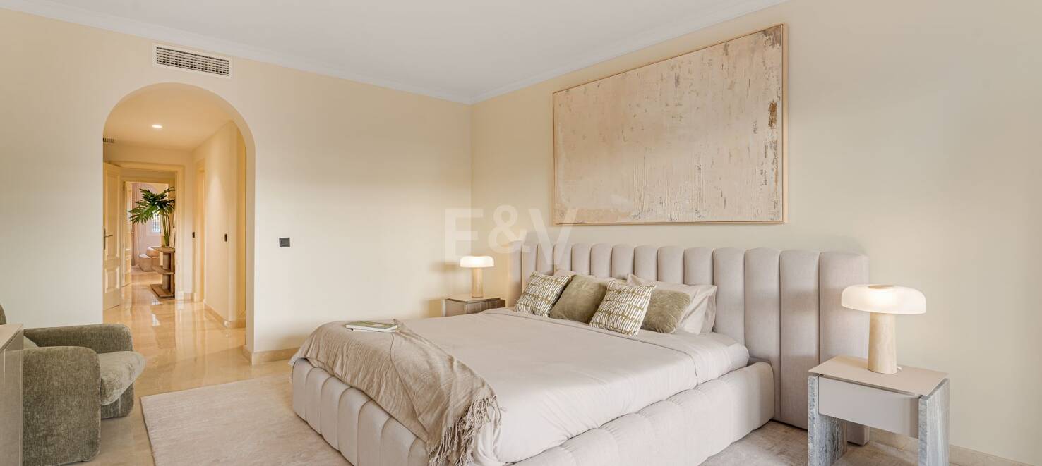 Elegante apartamento con jardín en una exclusiva comunidad cerrada