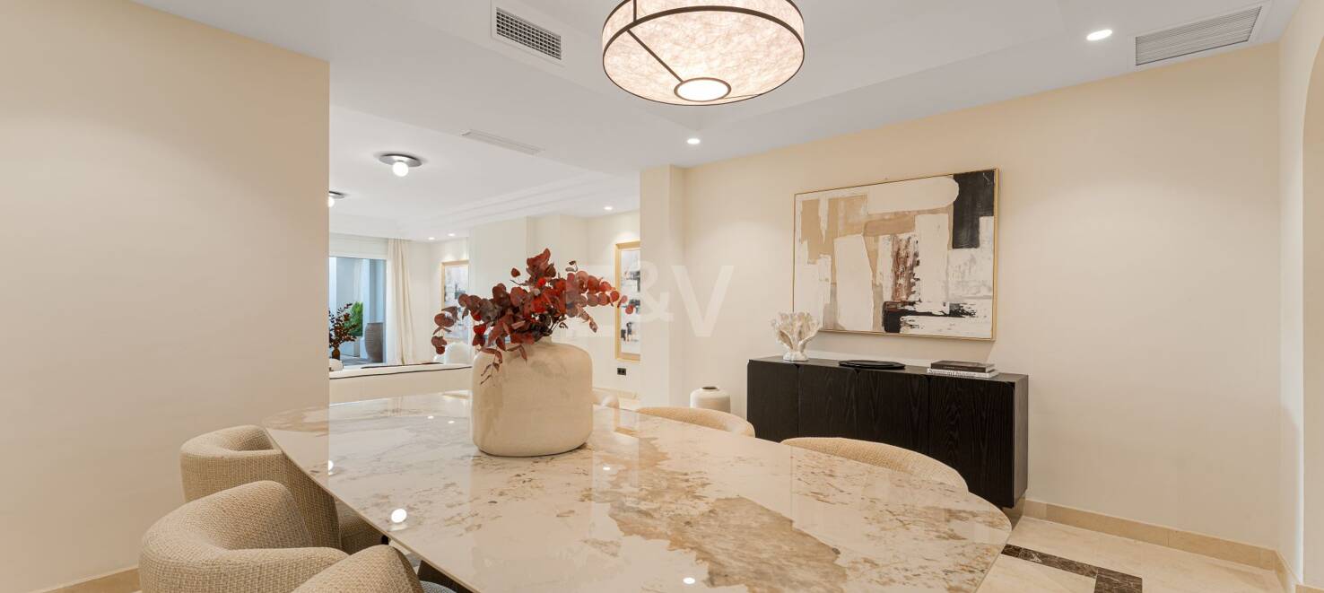 Elegante apartamento con jardín en una exclusiva comunidad cerrada