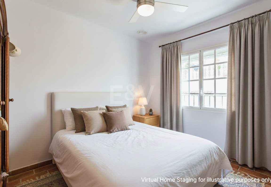 Maison de ville andalouse à Benahavís Centre avec vues sur la montagne & Investissement Appel