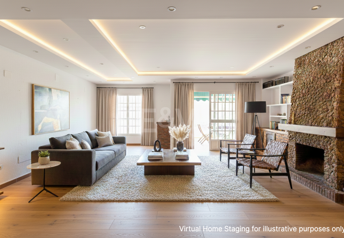 Maison de ville andalouse à Benahavís Centre avec vues sur la montagne & Investissement Appel