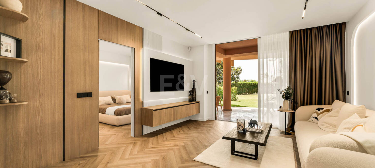 Chic Garden Apartment with Privacy next to Los Naranjos Golf