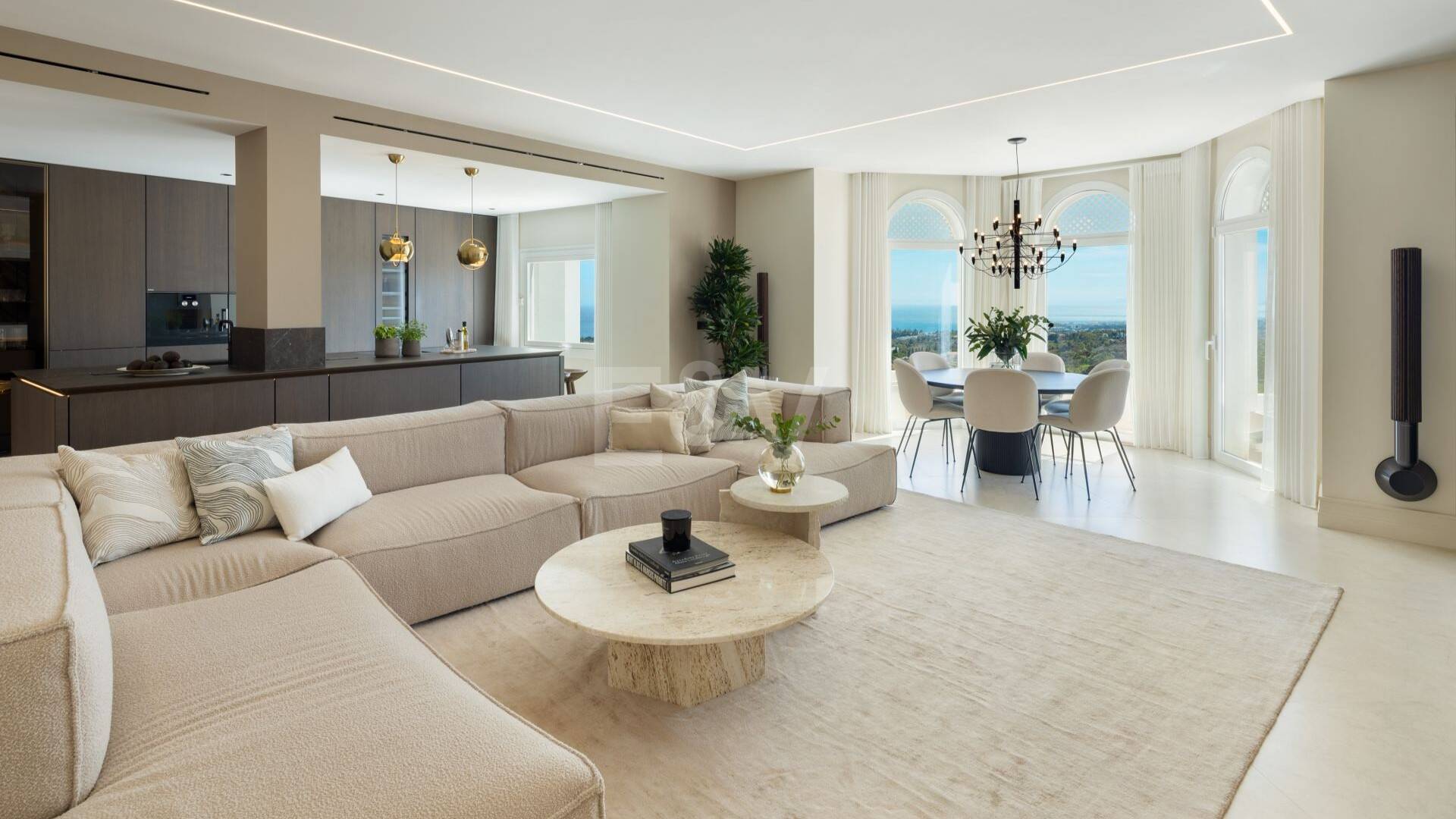 Impressive Duplex Penthouse with Private Pool and Panoramic Sea Views