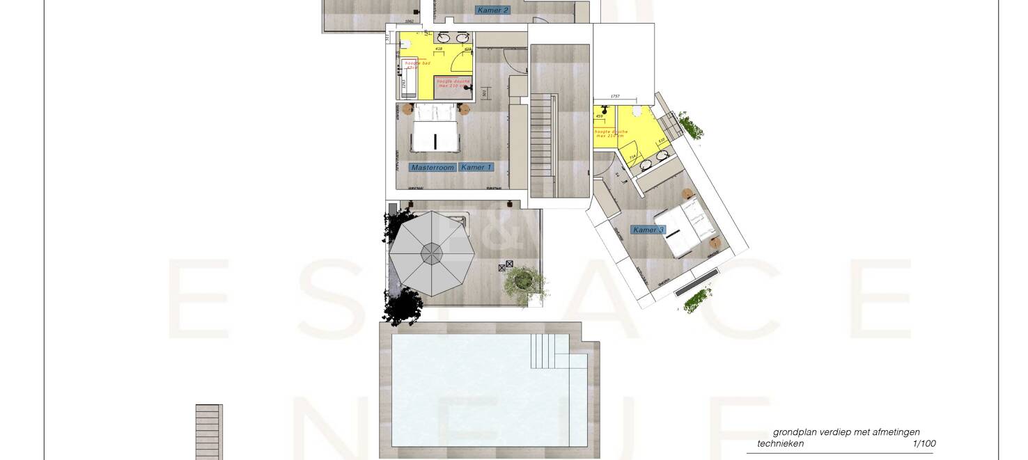 Neu fertiggestellte, zeitgenössische Villa in erstklassiger und begehrter Lage