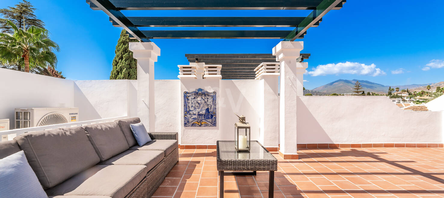 Apartamento convenientemente ubicado con solárium panorámico en Aloha Gardens